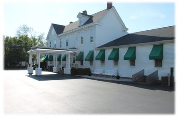 Daniels & Hutchison Funeral Home building in Middletown, Delaware