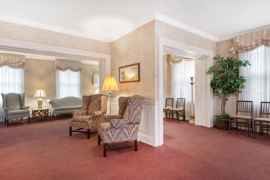 Danzer, Dengler & Roberts Funeral Home building in Bowmansville, New York