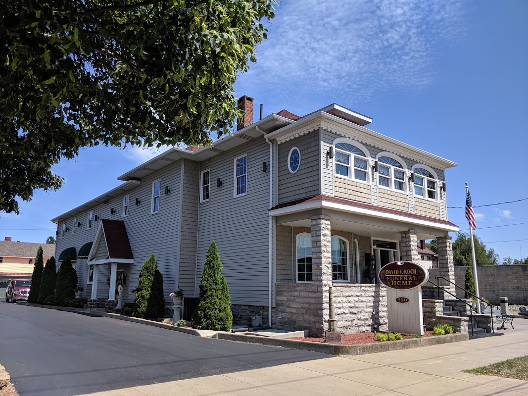 David F. Koch Funeral Home building in Sandusky, Ohio