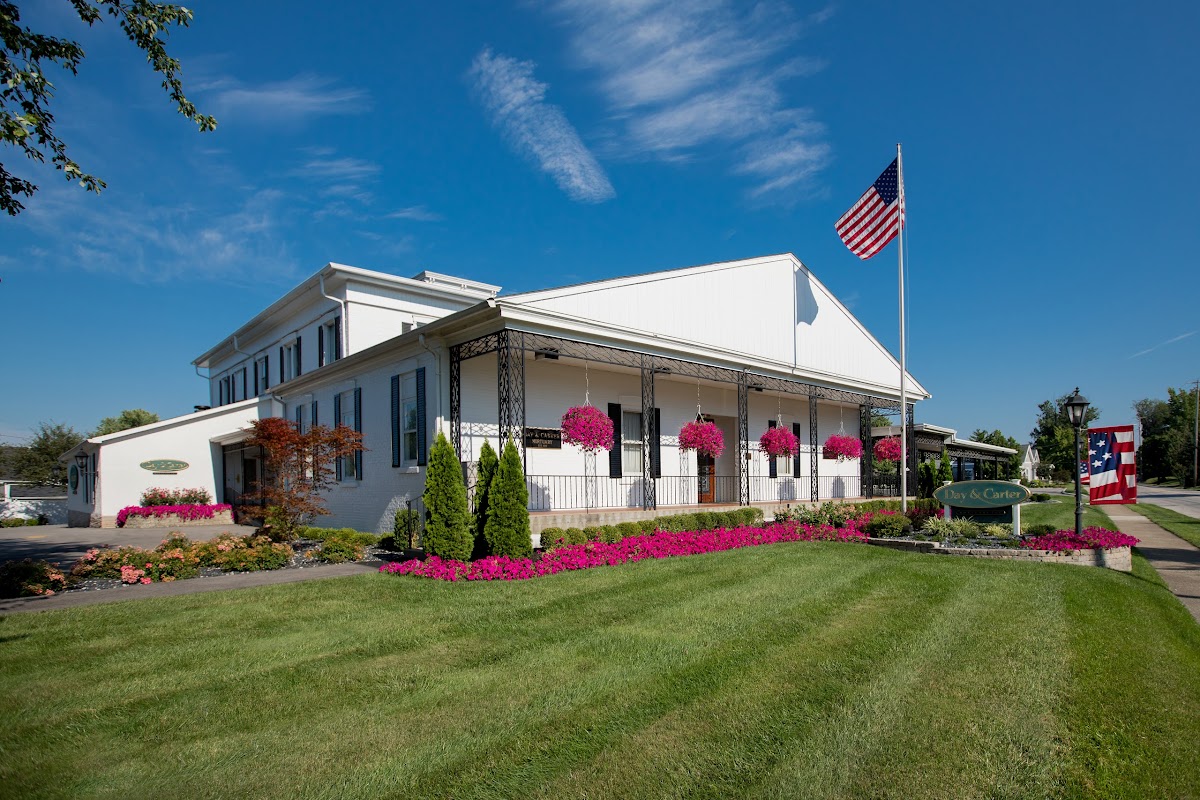 Day & Carter Mortuary building in Bedford, Indiana