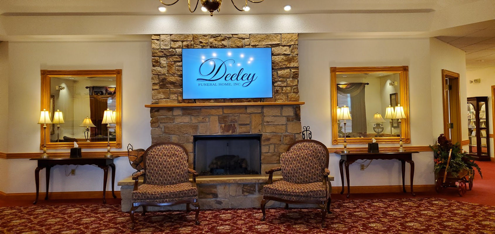 Deeley Funeral Home building in Punxsutawney, Pennsylvania