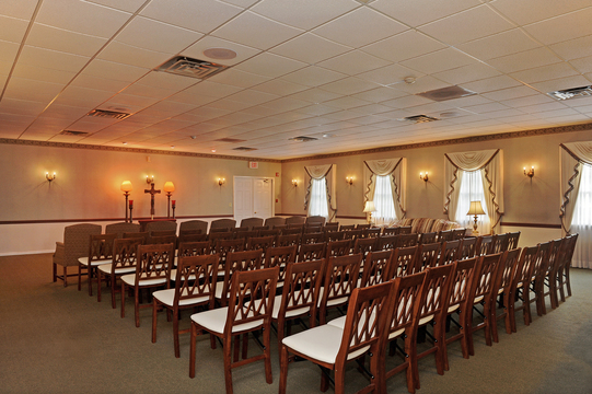 D'Elia Funeral Home building in Lakewood, New Jersey