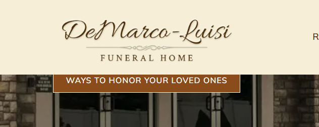 DeMarco-Luisi Funeral Home building in Vineland, New Jersey