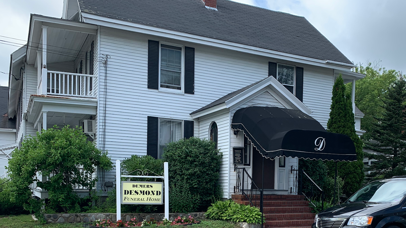 Demers-Desmond Funeral Home building in Brunswick, Maine