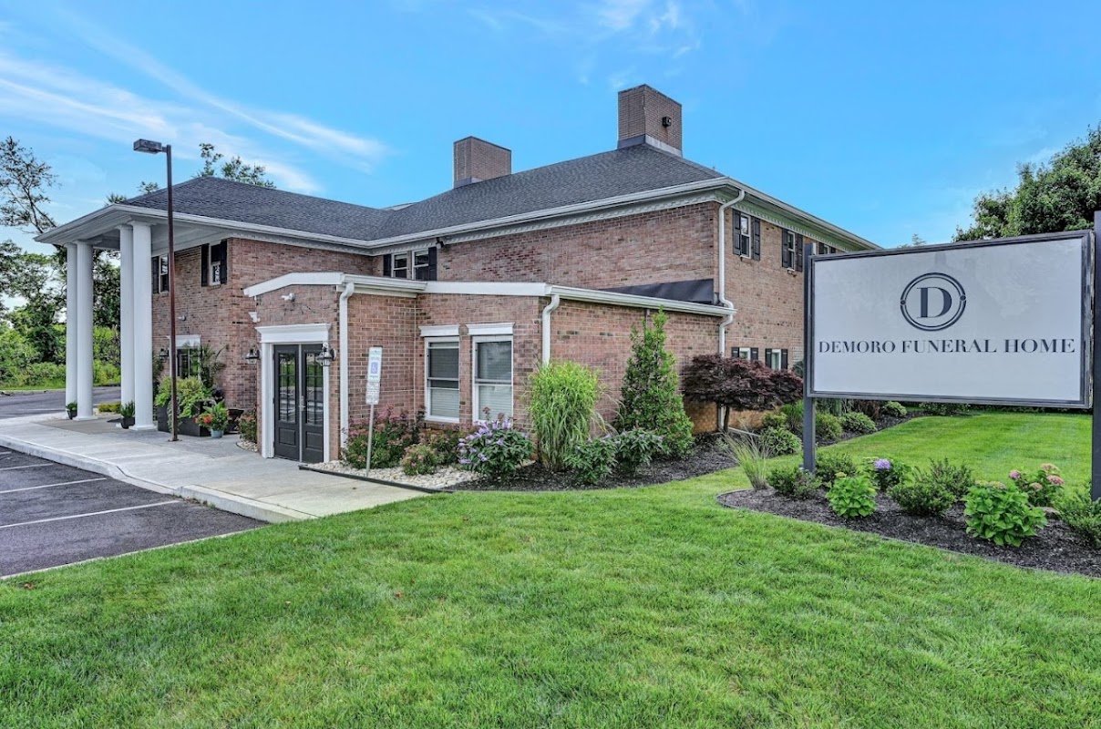 DeMoro Funeral Home building in Millstone Township, New Jersey