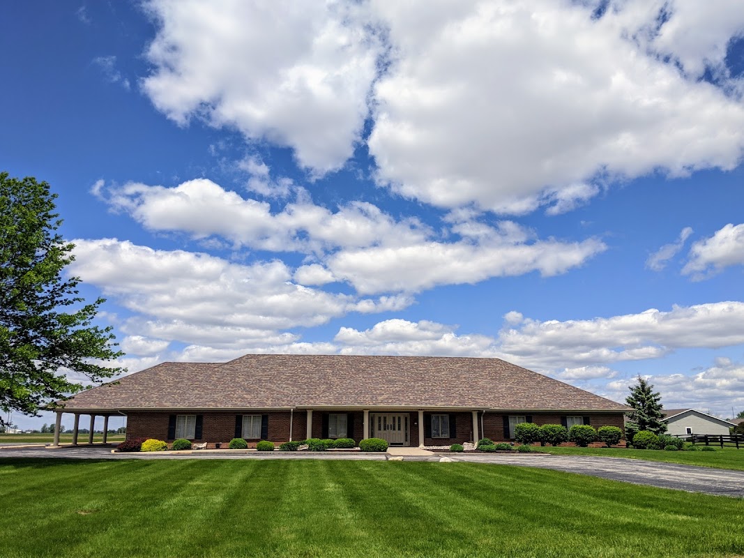 Den Herder Funeral Home building in Paulding, Ohio