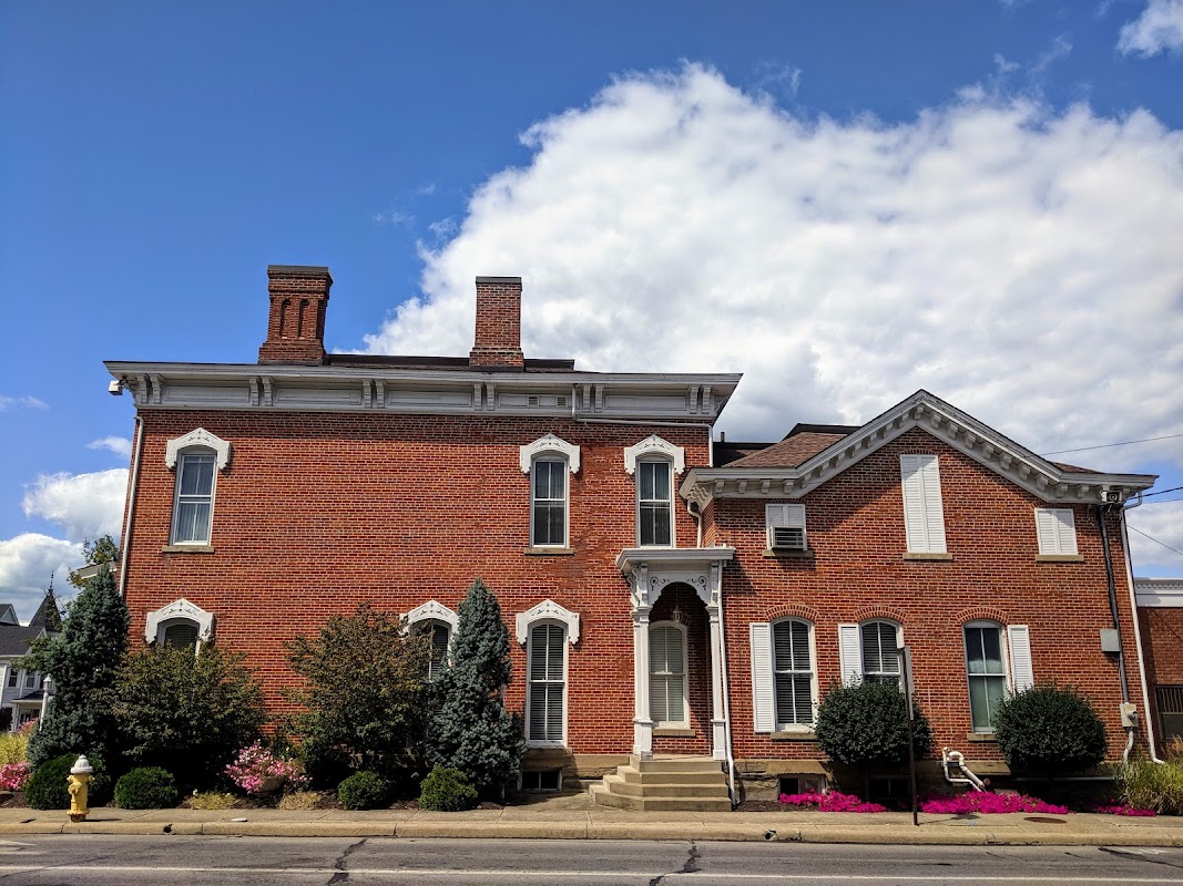 Denbow-Gasche Funeral Home building in Ashland, Ohio