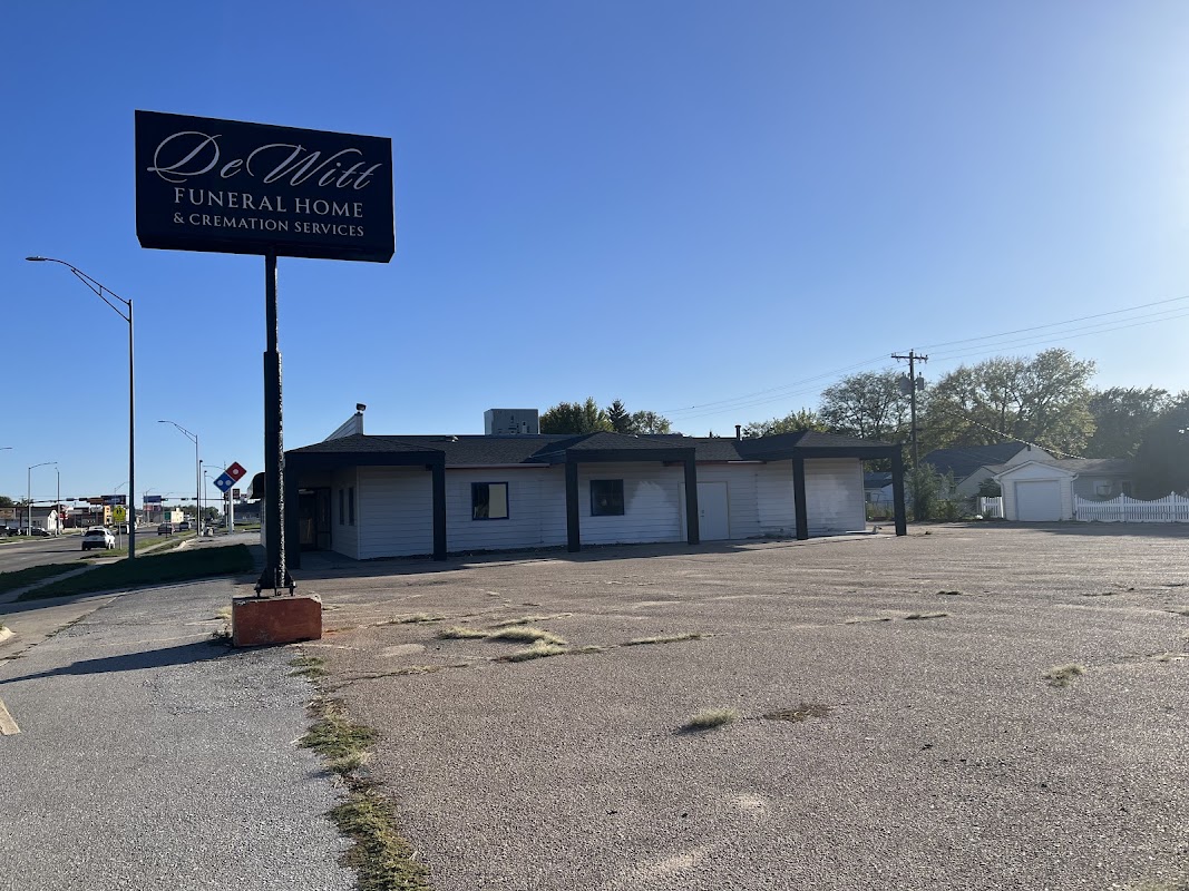 DeWitt Funeral Home & Cremation Service building in Hastings, Nebraska
