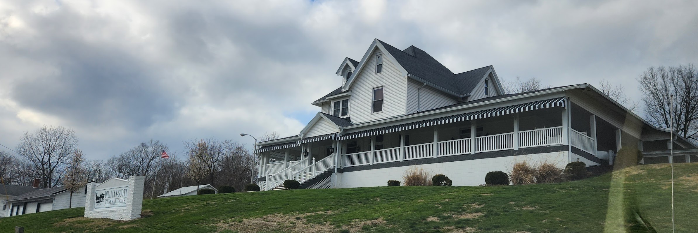 Dillman-Scott Funeral Home building in Paoli, Indiana