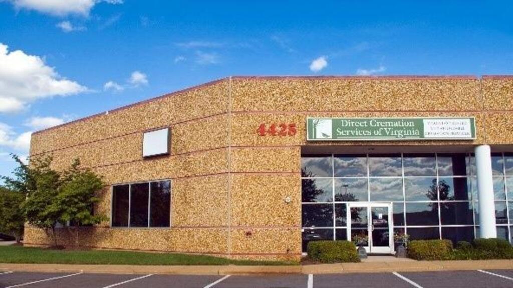 Direct Cremation Services of Virginia building in Chantilly, Virginia