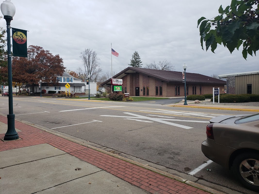 D.L. Miller Funeral Home building in Bangor, Michigan