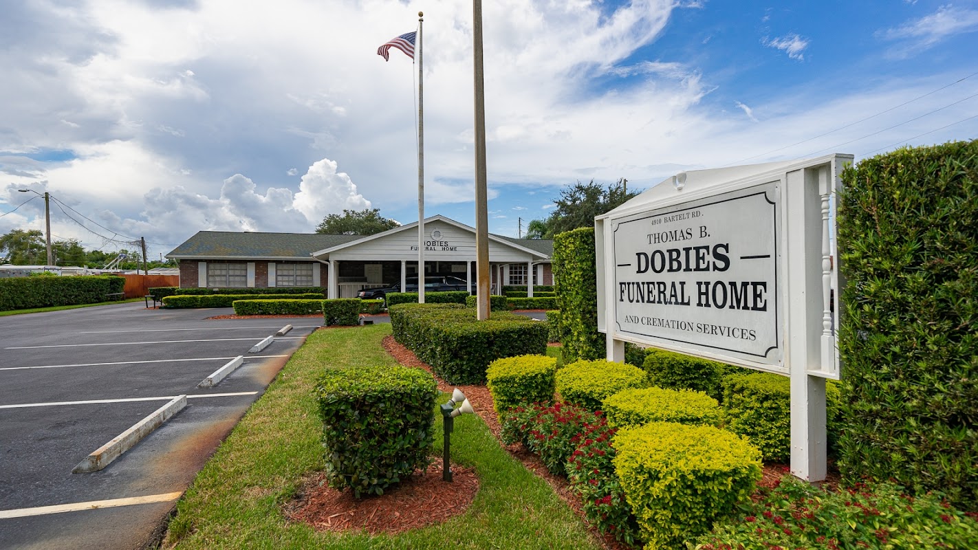Dobies Funeral Homes building in Holiday, Florida
