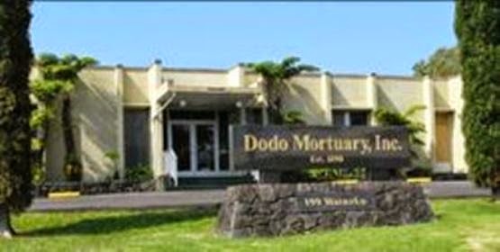 Dodo Mortuary building in Hilo, Hawaii