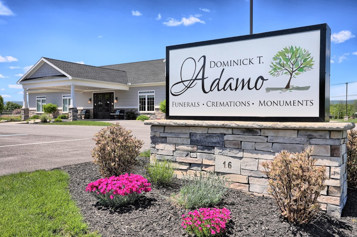 Dominick T. Adamo Funeral & Cremation Services building in Mifflinburg, Pennsylvania