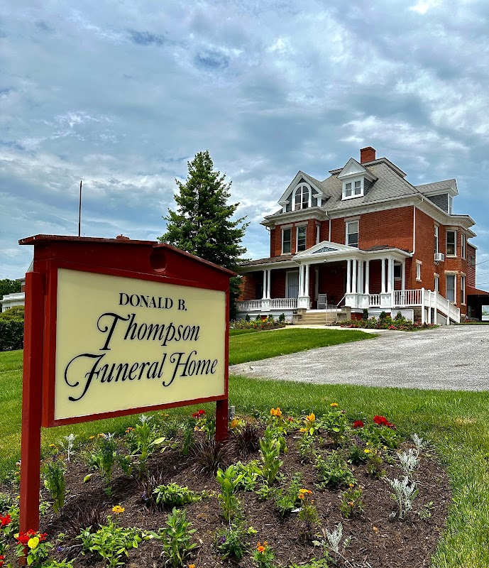 Donald B. Thompson Funeral Home building in Middletown, Maryland
