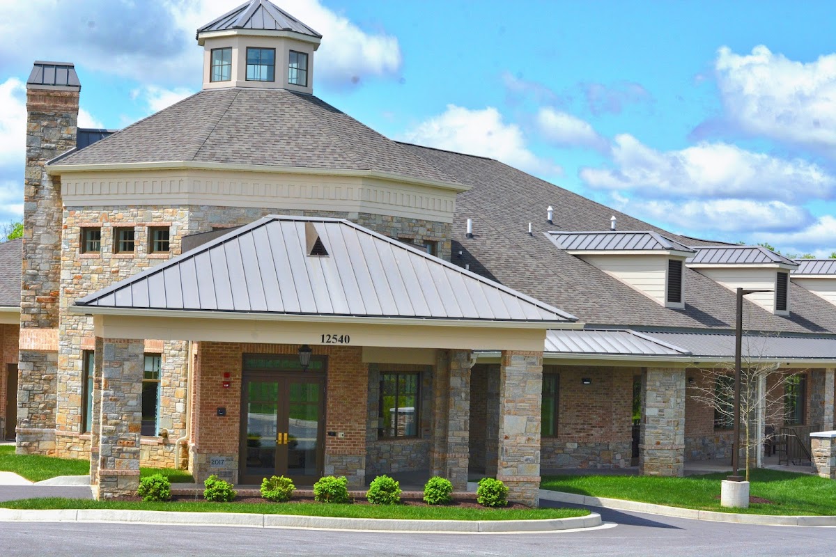 Donaldson Funeral Home building in Clarksville, Maryland
