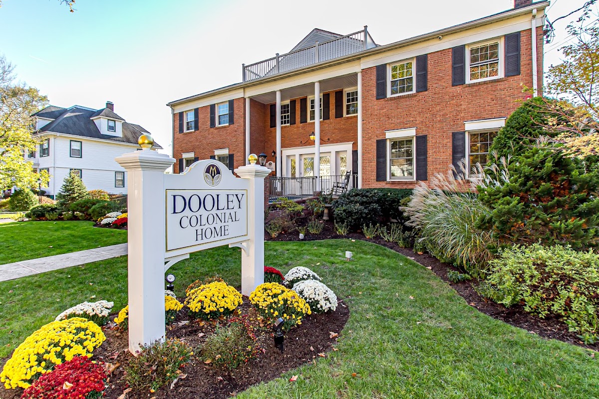 Dooley Colonial Home building in Westfield, New Jersey
