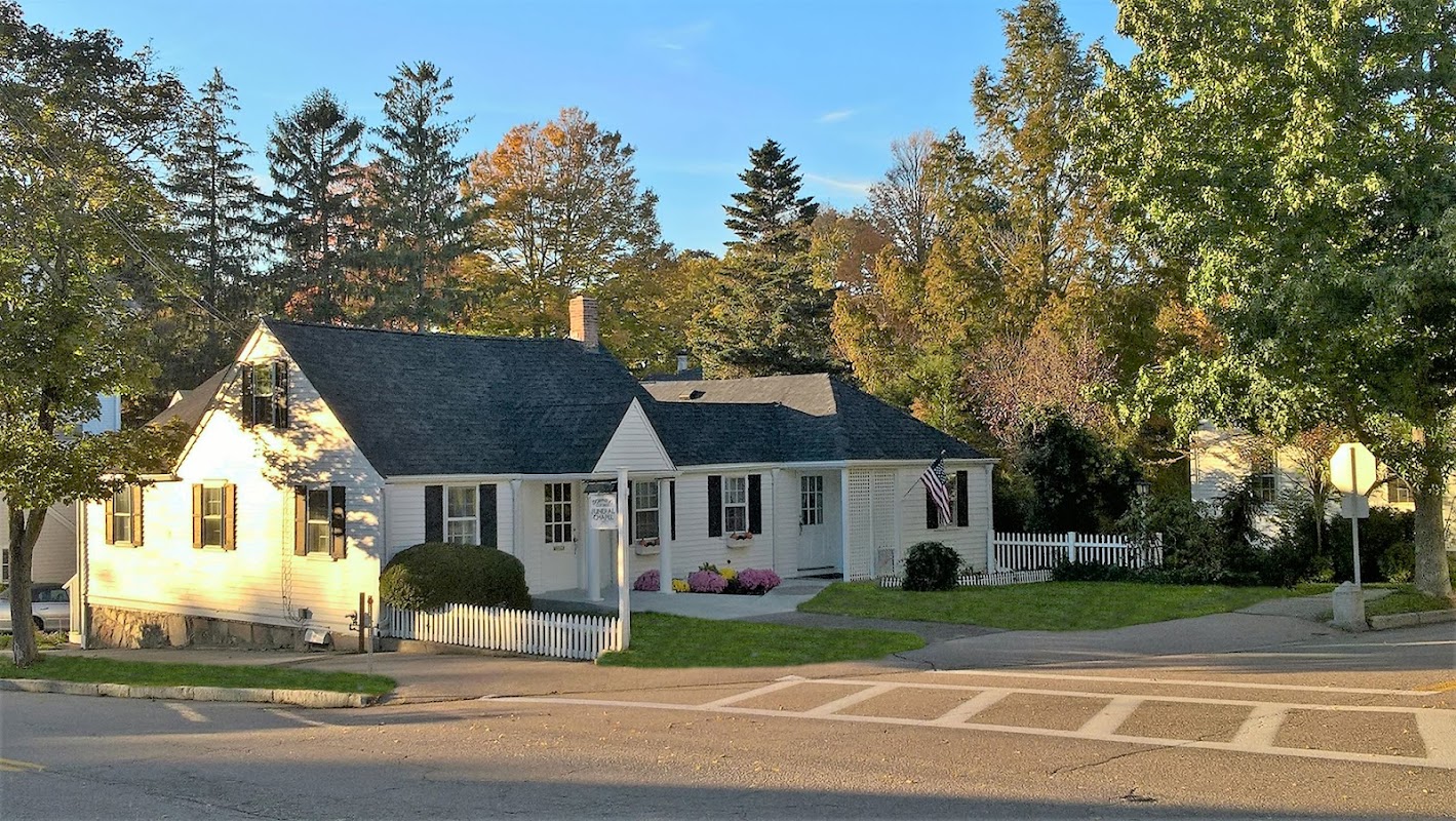 Downing Cottage Funeral Chapel building in Hingham, Massachusetts