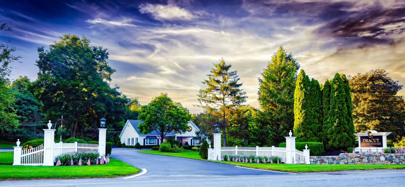 Dracut Funeral Home building in Dracut, Massachusetts