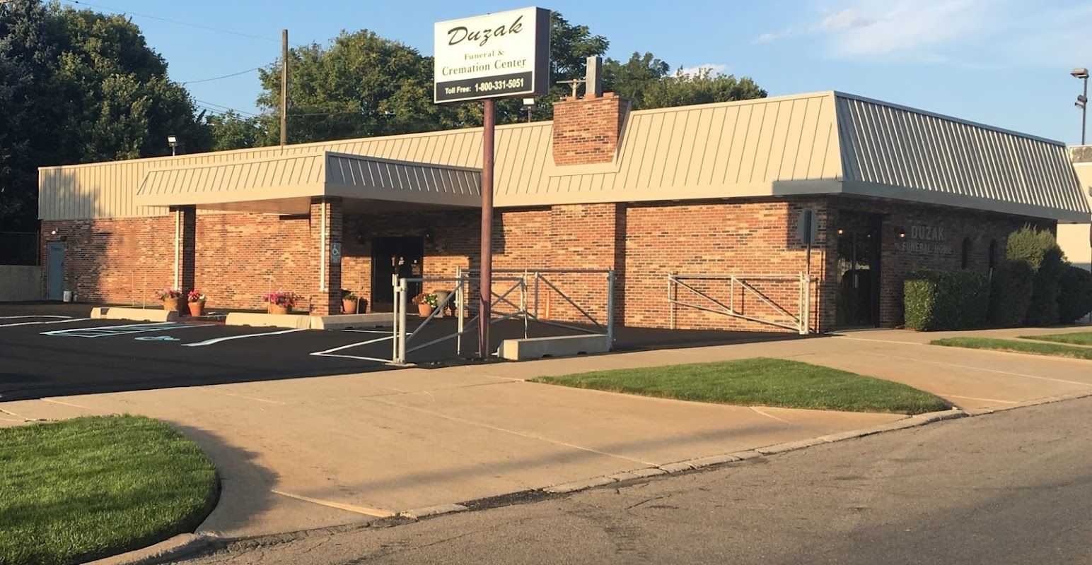 Duzak Funeral & Cremation Center building in Detroit, Michigan