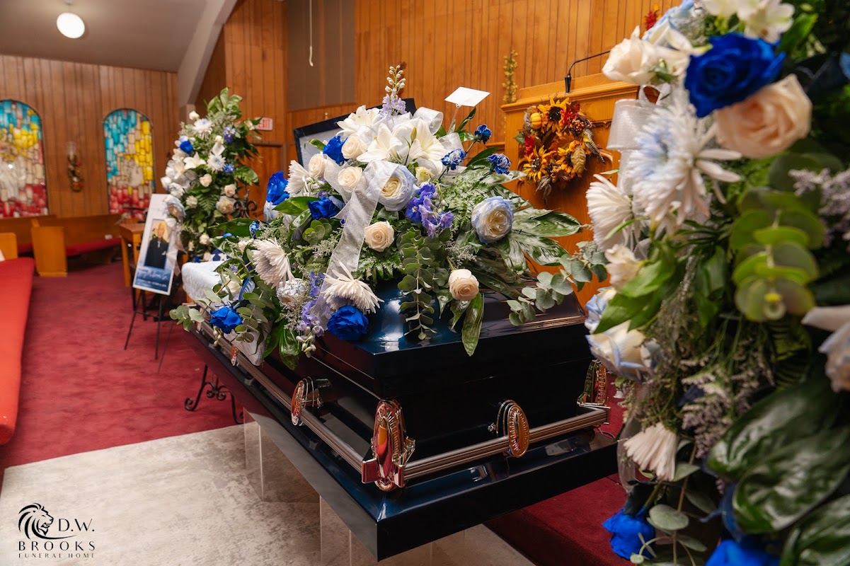 D.W. Brooks Funeral Home building in San Antonio, Texas