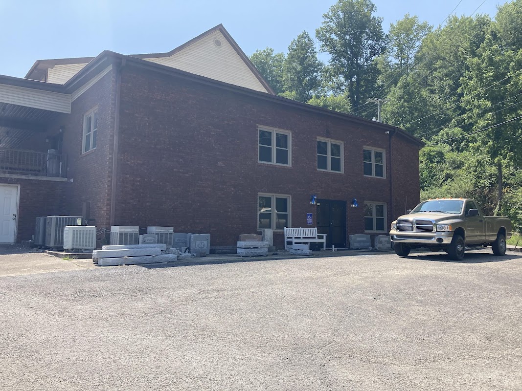 Dwayne Walker Funeral Home building in Hyden, Kentucky