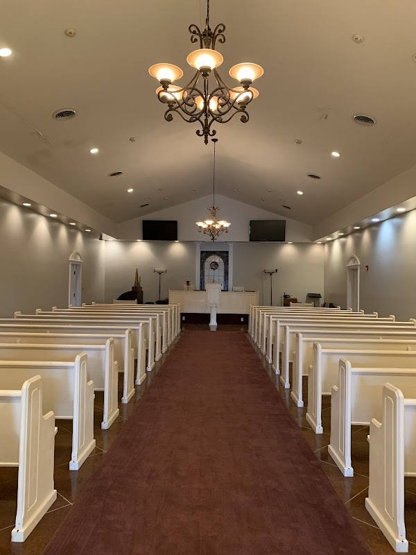 Dyches Funeral Home building in Barnwell, South Carolina