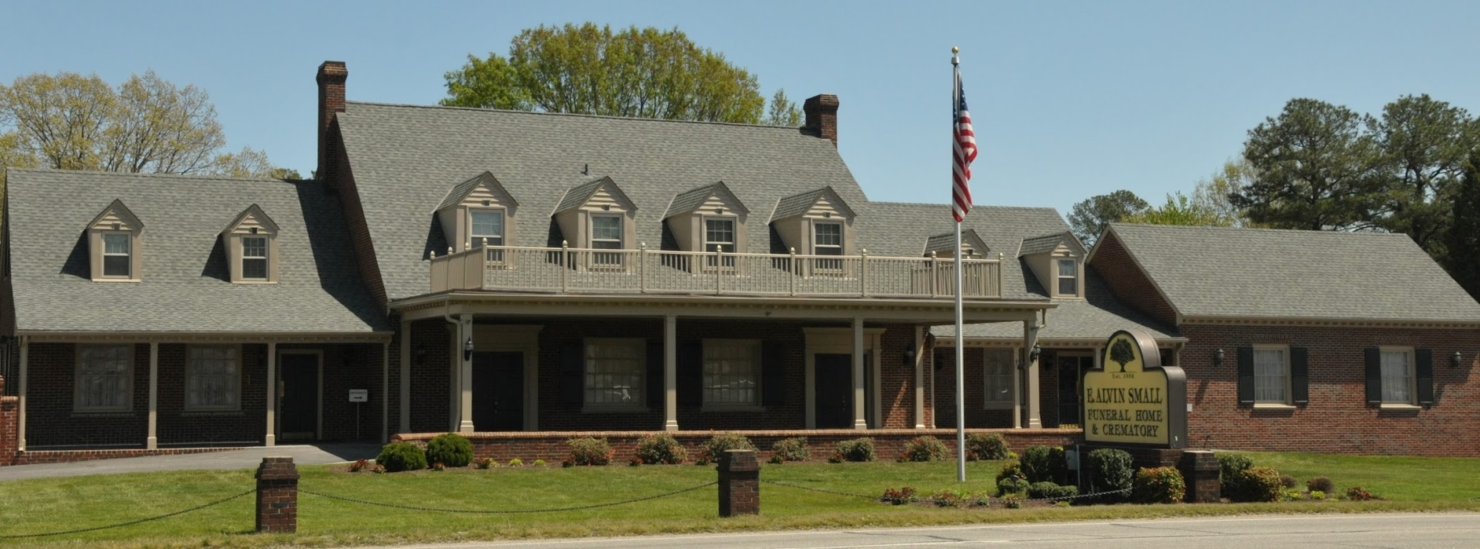 E. Alvin Small Funeral Home building in Colonial Heights, Virginia
