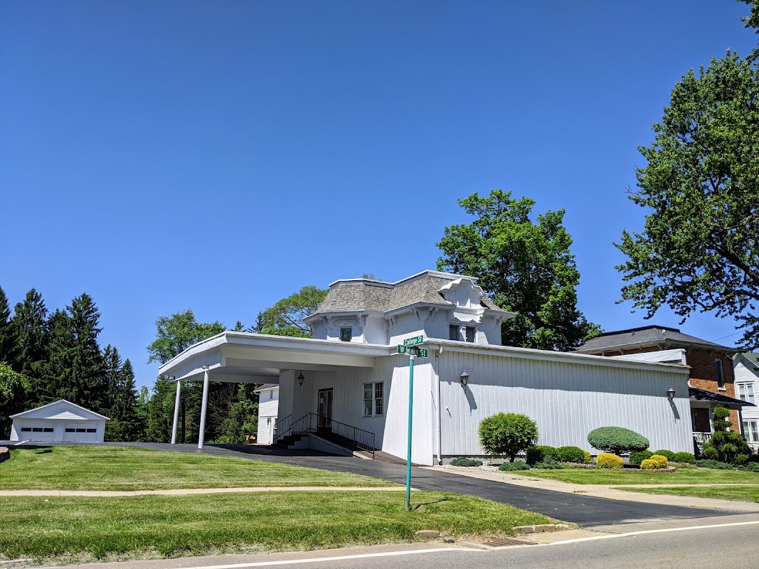 Eagle Funeral Home - Barrett Chapel building in Fayette, Ohio