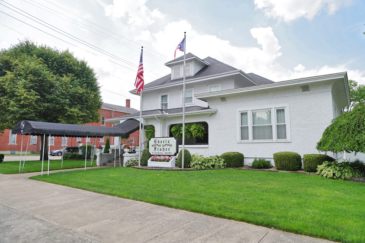 Eberle-Fisher Funeral Home & Crematory building in London, Ohio
