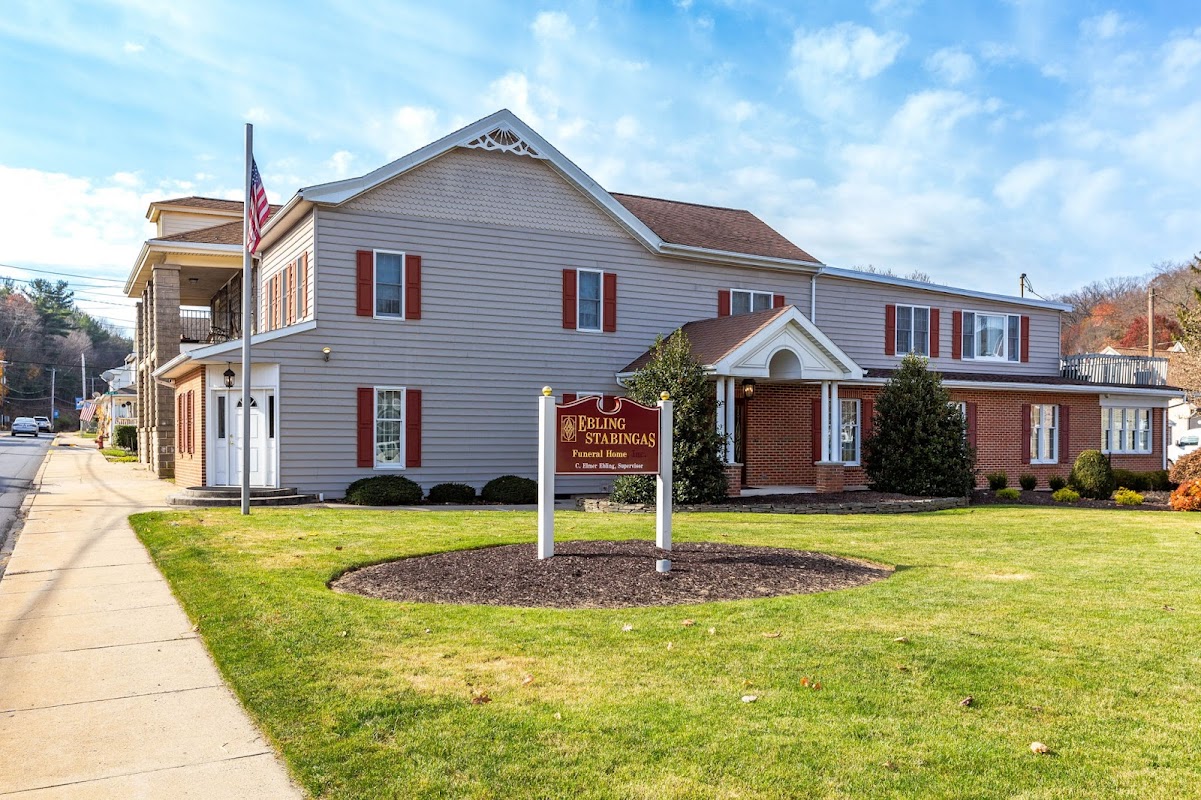 Ebling Stabingas Funeral Home building in Cressona, Pennsylvania