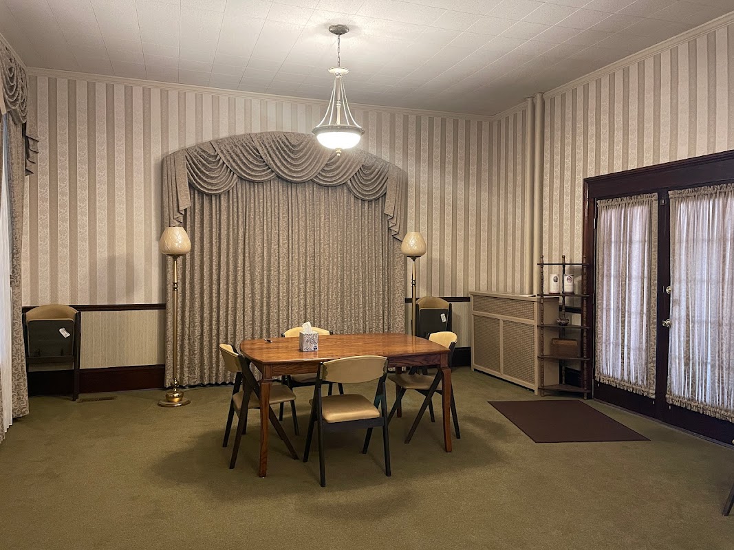 Ebright Funeral Home building in Frankfort, Ohio