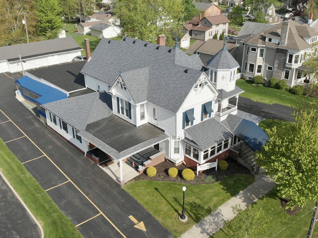 Edgar-Grisier Funeral Home building in Wauseon, Ohio