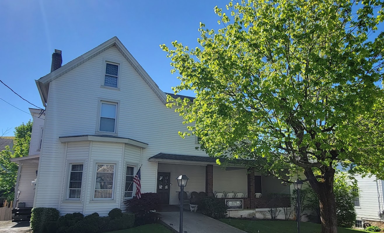 Edward F. Melber Funeral Home building in Jim Thorpe, Pennsylvania