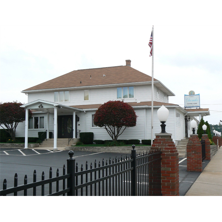 Edward J. Chomko Funeral Home building in Scranton, Pennsylvania