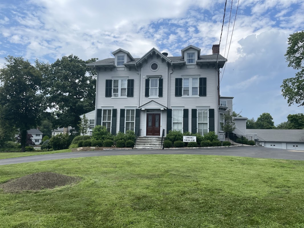 Edward Lawrence Funeral Home building in Darien, Connecticut