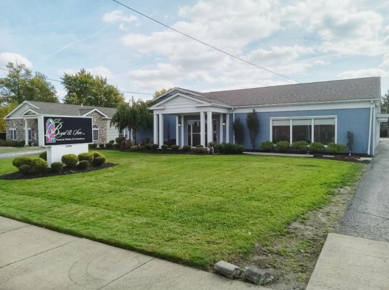 EF Boyd & Son Funeral Home & Crematory building in Warrensville Heights, Ohio