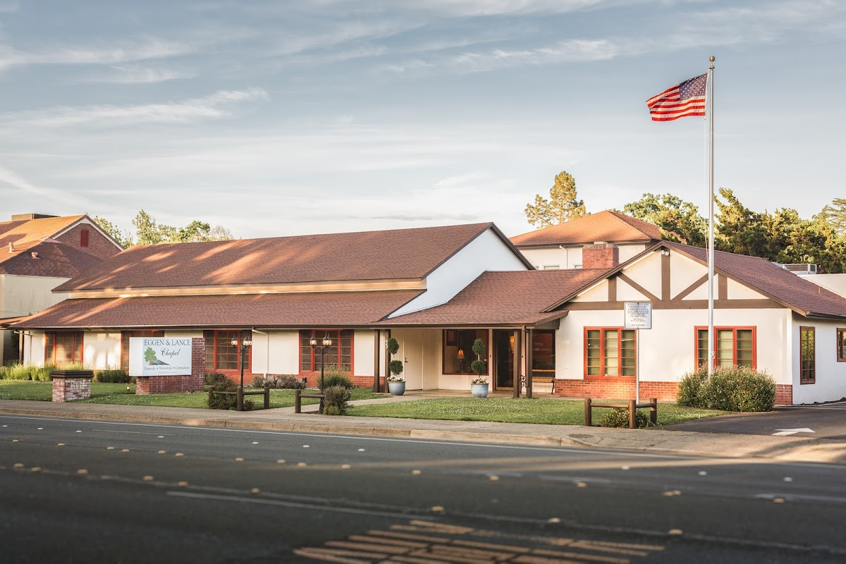 Eggen & Lance Mortuary building in Santa Rosa, California