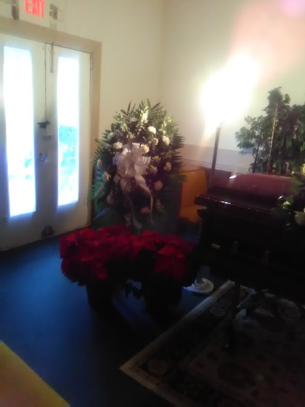 Emanuel Funeral Home building in Crockett, Texas