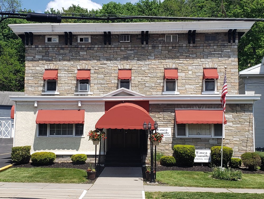Enea Family Funeral Home building in Little Falls, New York