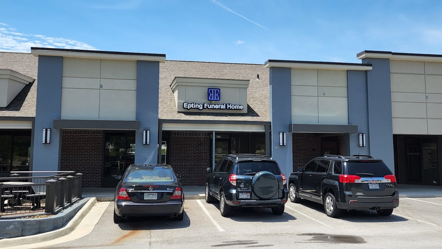 Epting Funeral Home building in Bella Vista, Arkansas