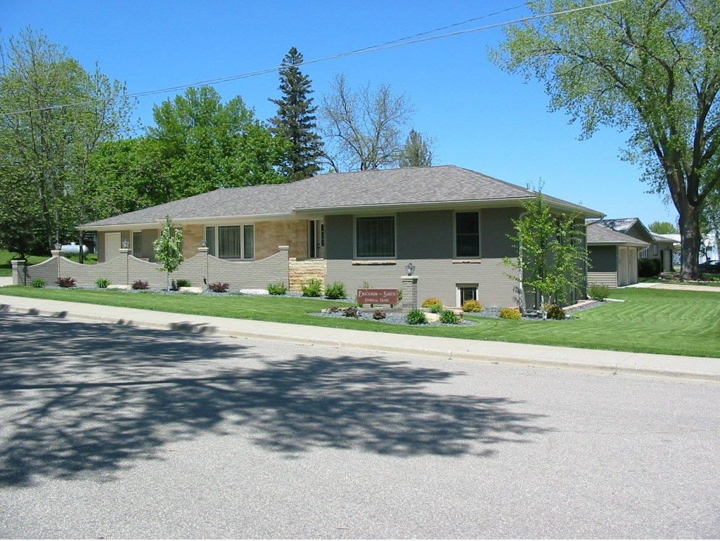 Erickson-Smith Funeral Home building in Elbow Lake, Minnesota