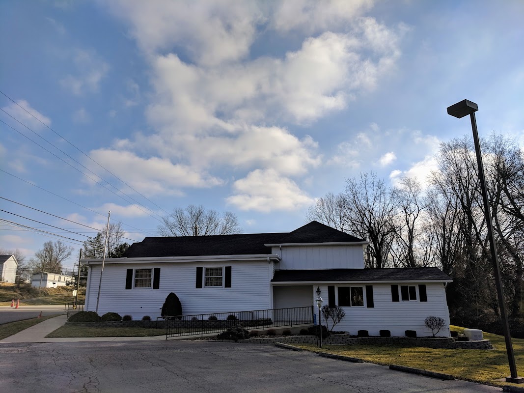 Erwin-Dodson-Allen Funeral Home building in Minford, Ohio
