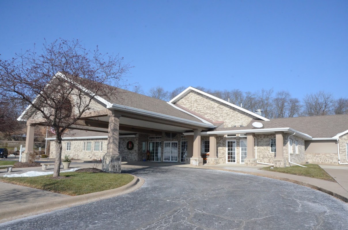 Esterdahl Mortuary building in Moline, Illinois