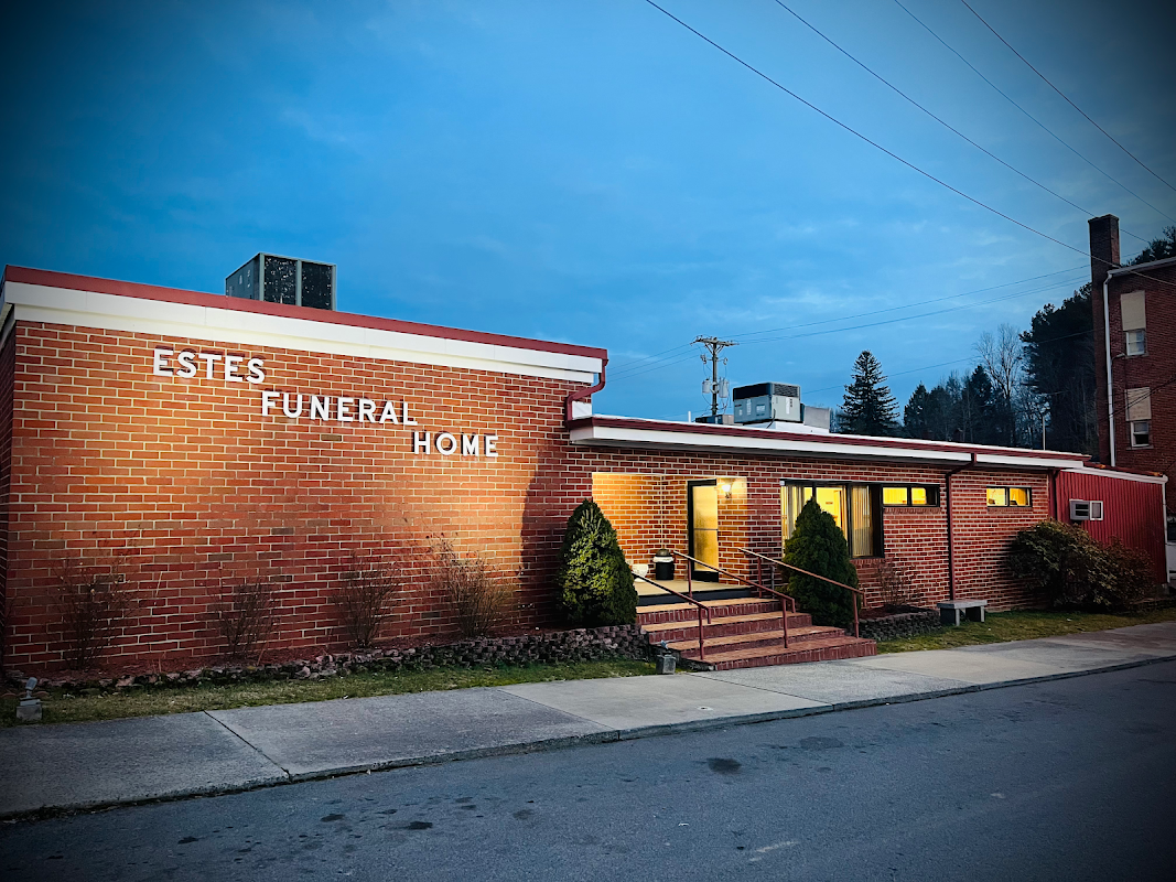 Estes Funeral Home building in Coeburn, Virginia