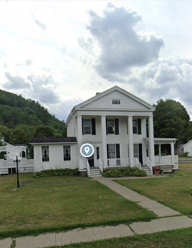 Estey Munroe & Fahey Funeral Home building in Candor, New York