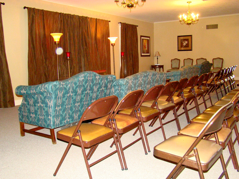 Evangeline Funeral Home building in St. Martinville, Louisiana