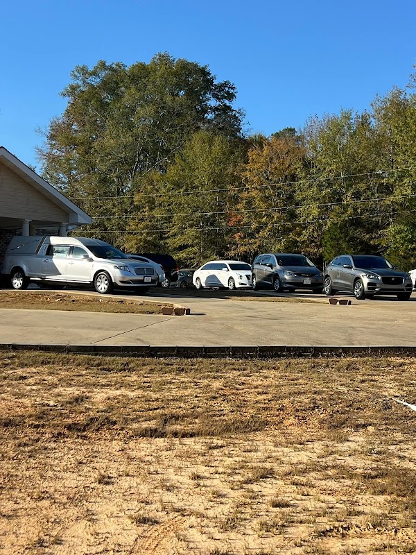 Evans Memorial Funeral Home building in Forest, Mississippi