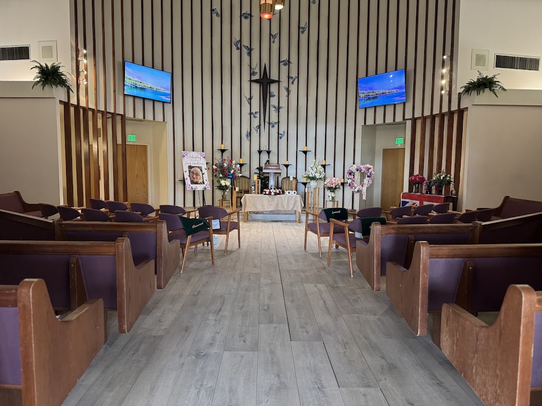 Evergreen Funeral Home building in Colorado Springs, Colorado