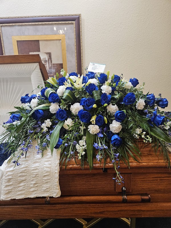 Evergreen Memorial Funeral Home building in Dallas, Texas